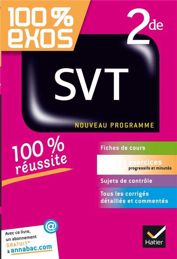 100% EXOS : SVT ; 2nde