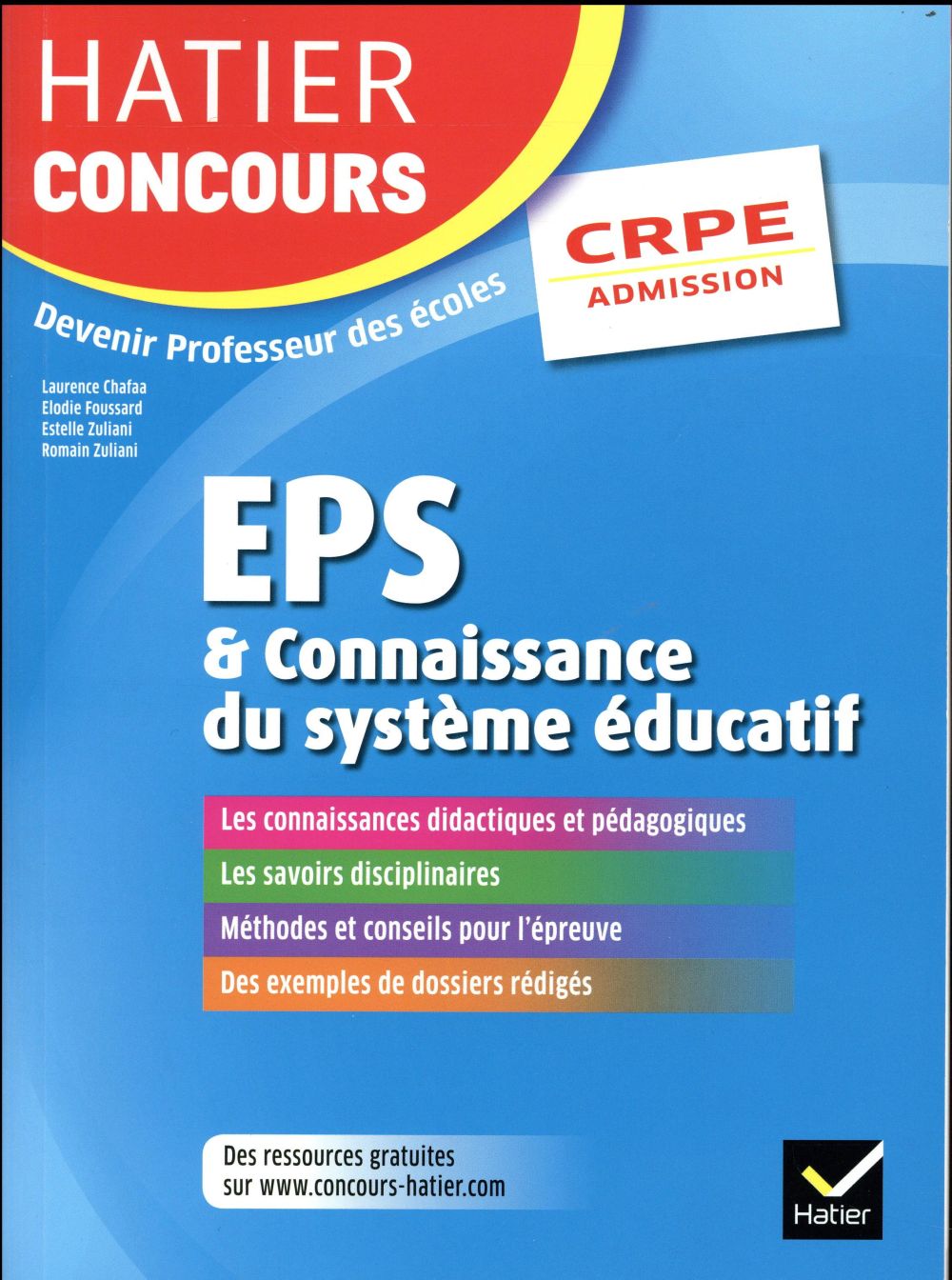 CRPE 2017 ; EPS & connaissance du système éducatif ; épreuve orale d'admission