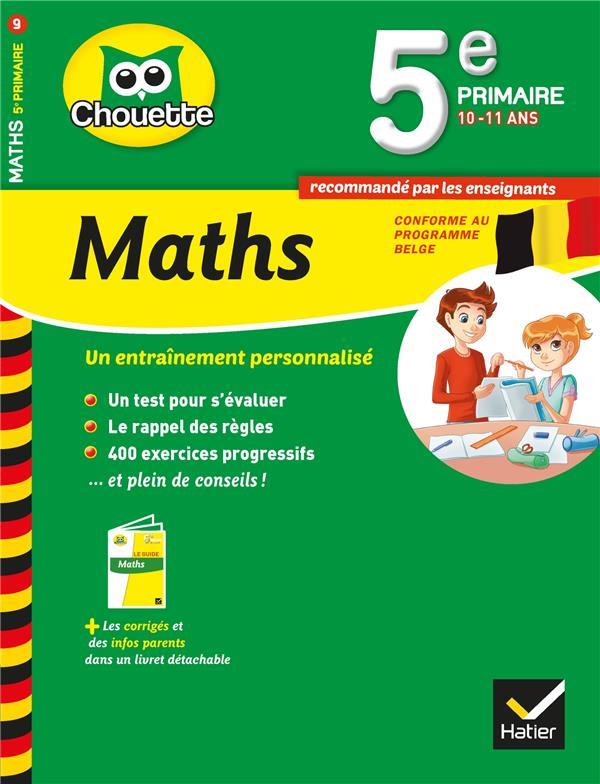 CHOUETTE 5E PRIMAIRE MATHS BELGIQUE