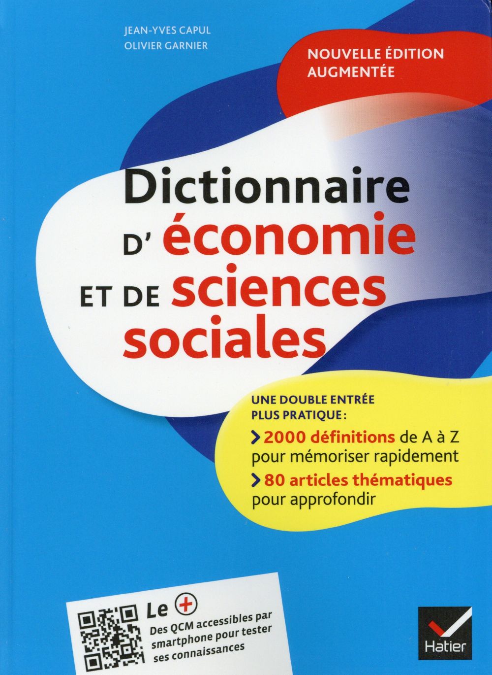 Dictionnaire d'économie et de sciences sociales