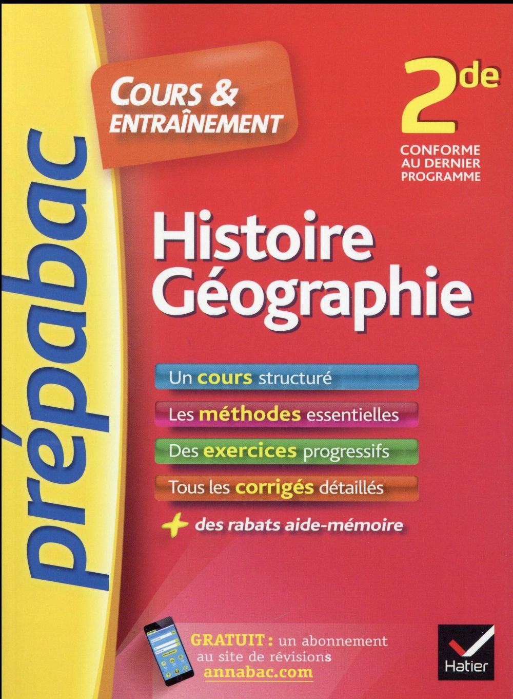 Prépabac cours & entraînement : histoire-géographie ; 2nde