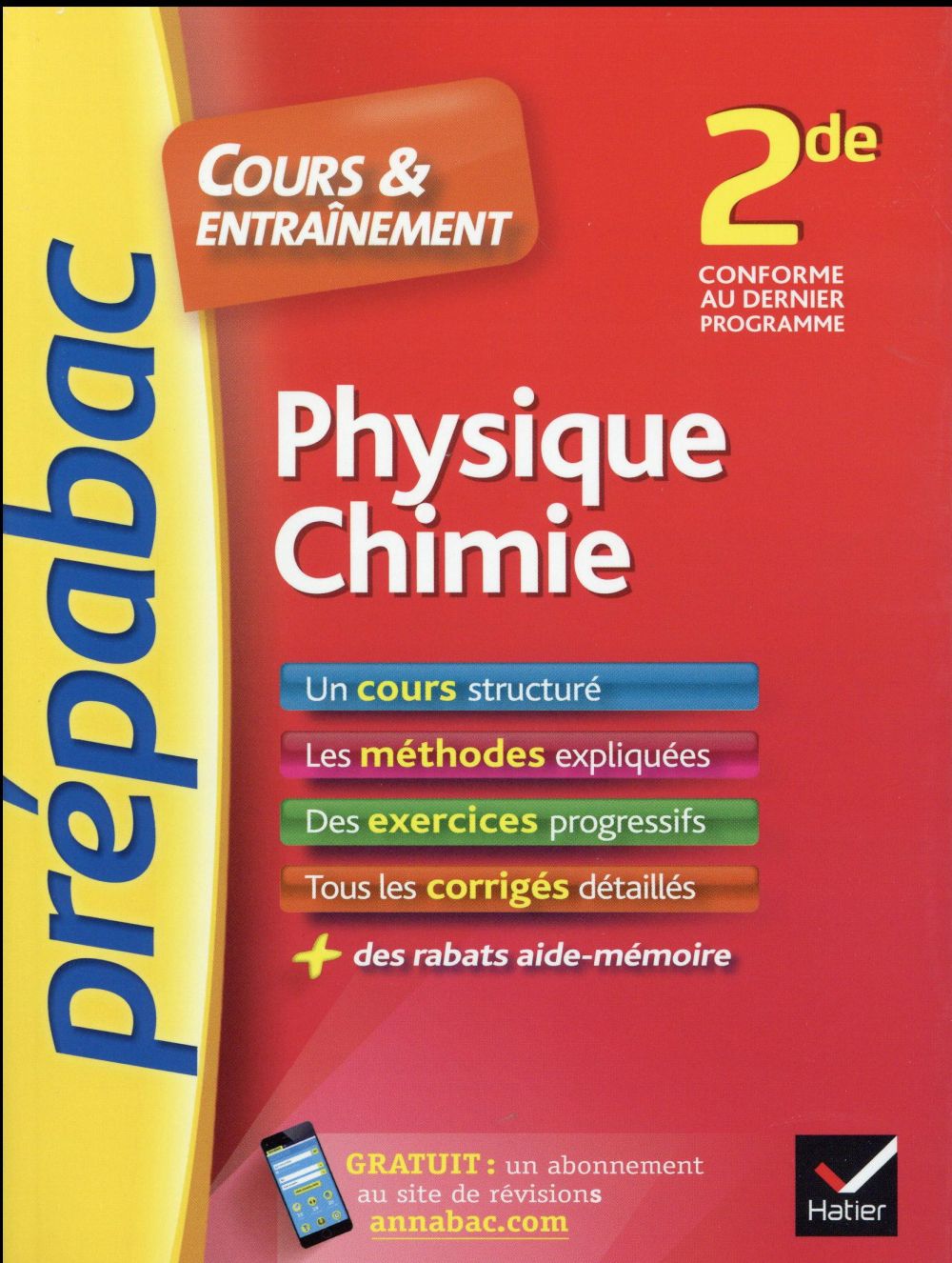 Prépabac cours & entraînement : physique-chimie ; 2nde