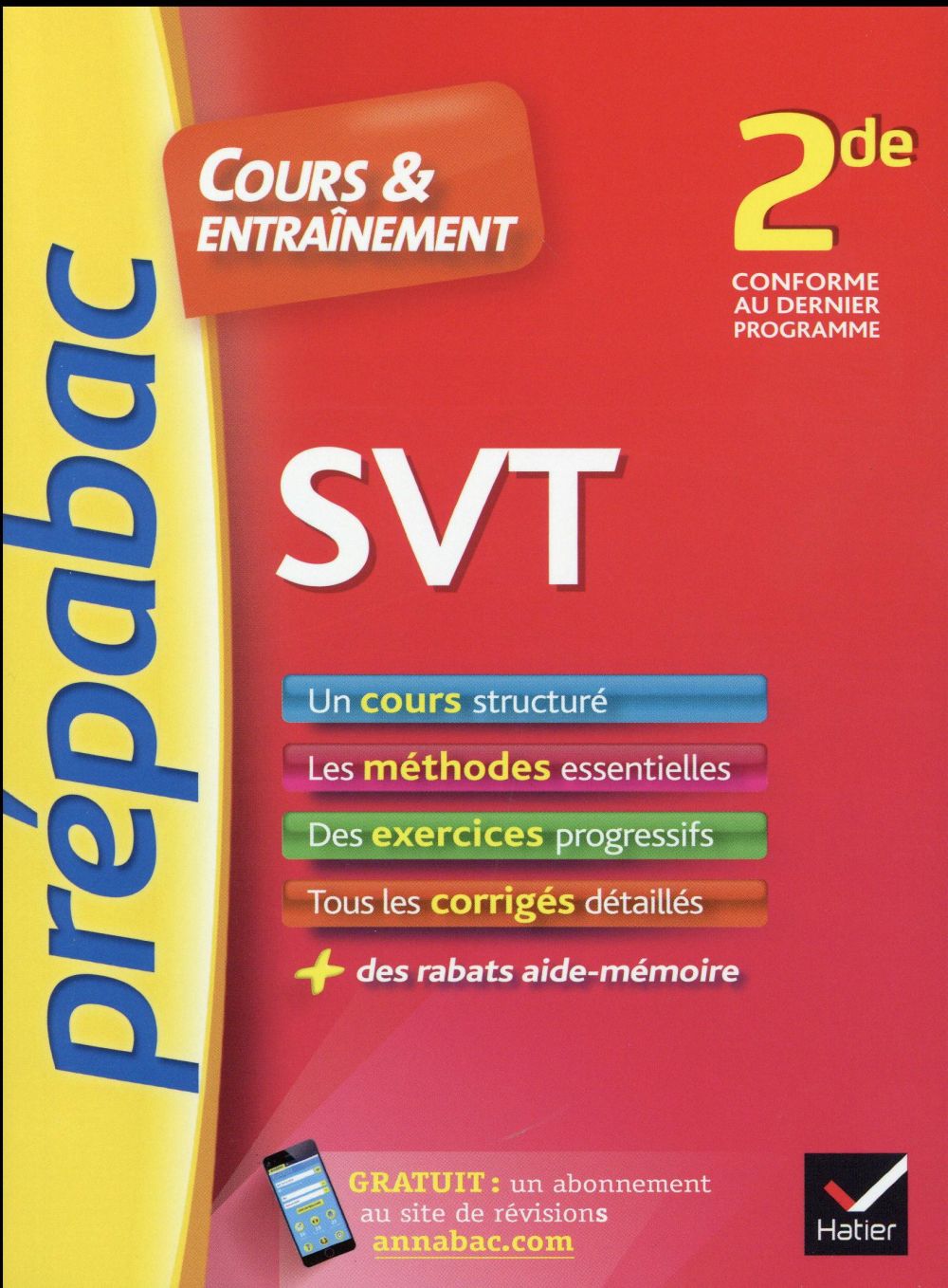 Prépabac cours & entraînement : SVT ; 2nde