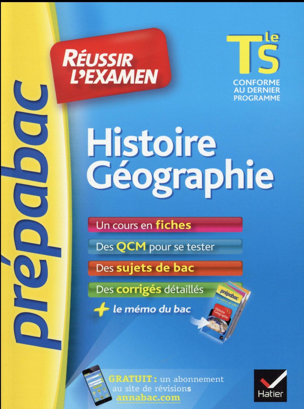 PREPABAC EXAMENS : histoire-géographie ; Tle S