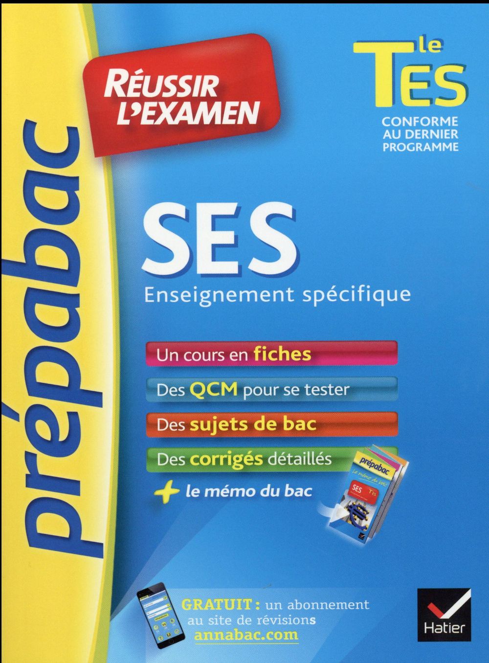 PREPABAC EXAMENS : SES ; Tle ES