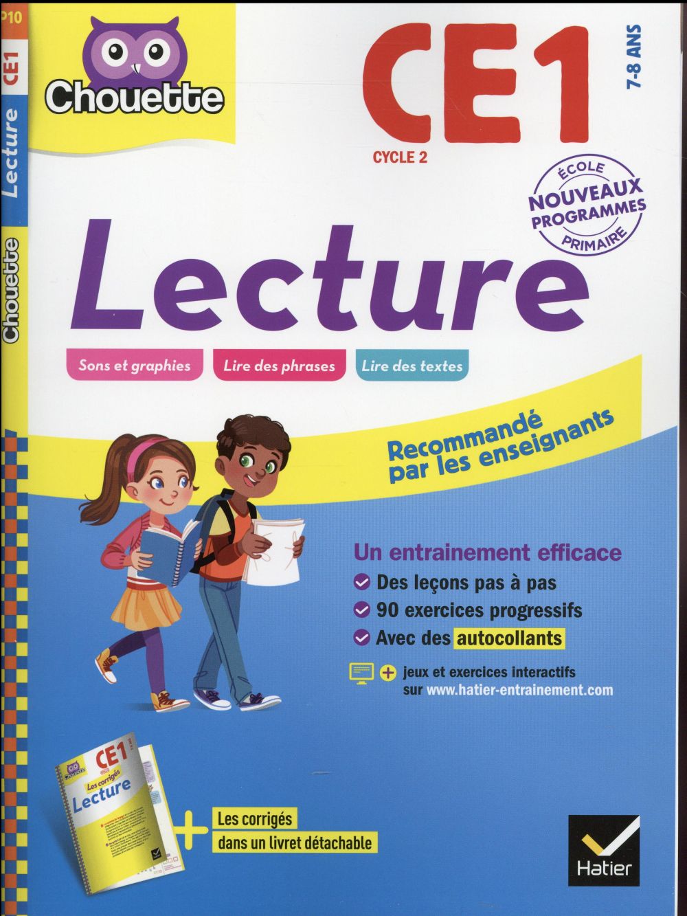Chouette entraînement : lecture ; CE1 (édition 2016)