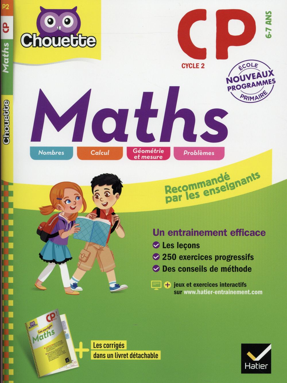 Chouette entraînement : maths ; CP (édition 2016)