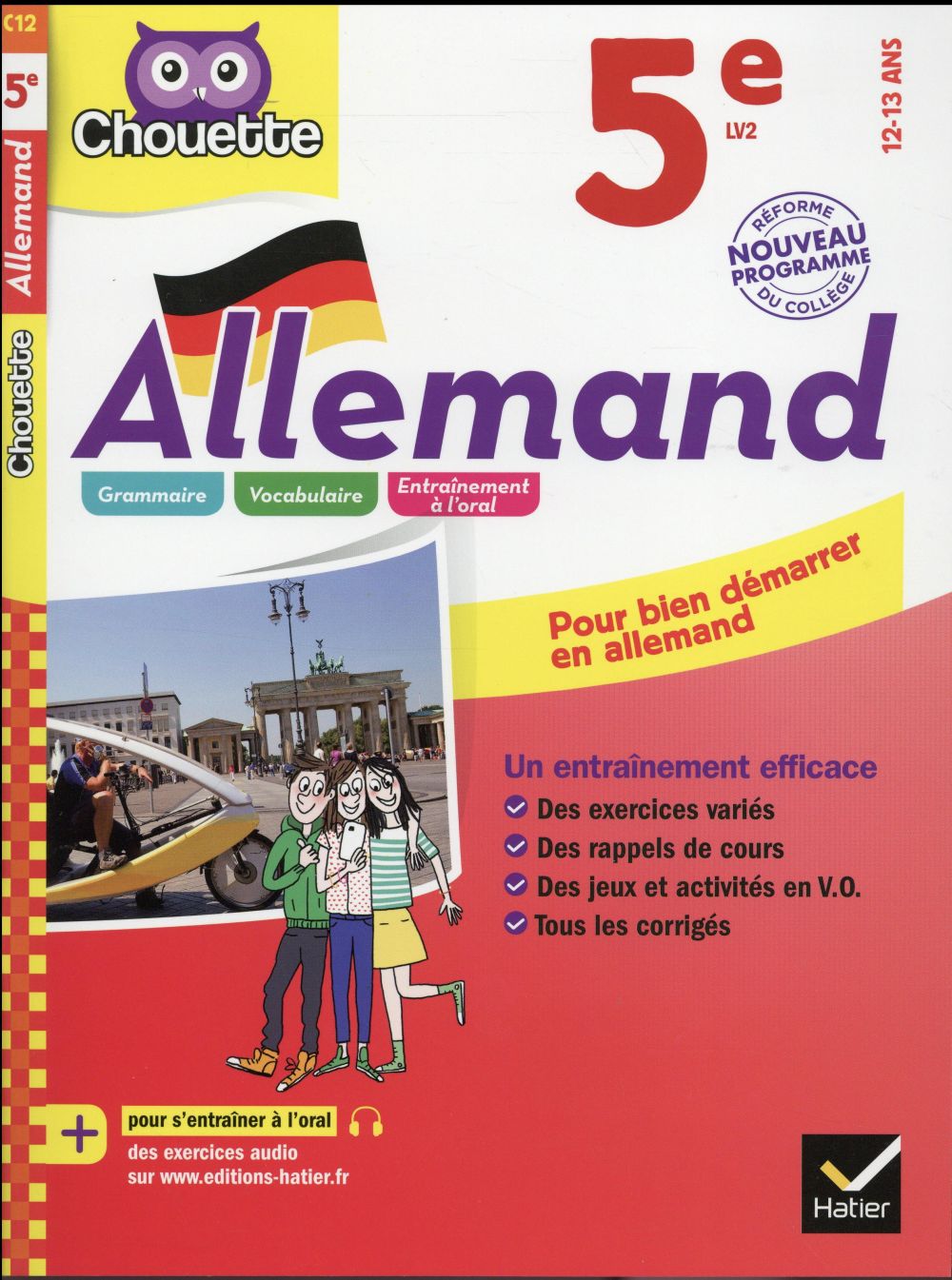 Chouette entraînement : allemand ; 5e LV2
