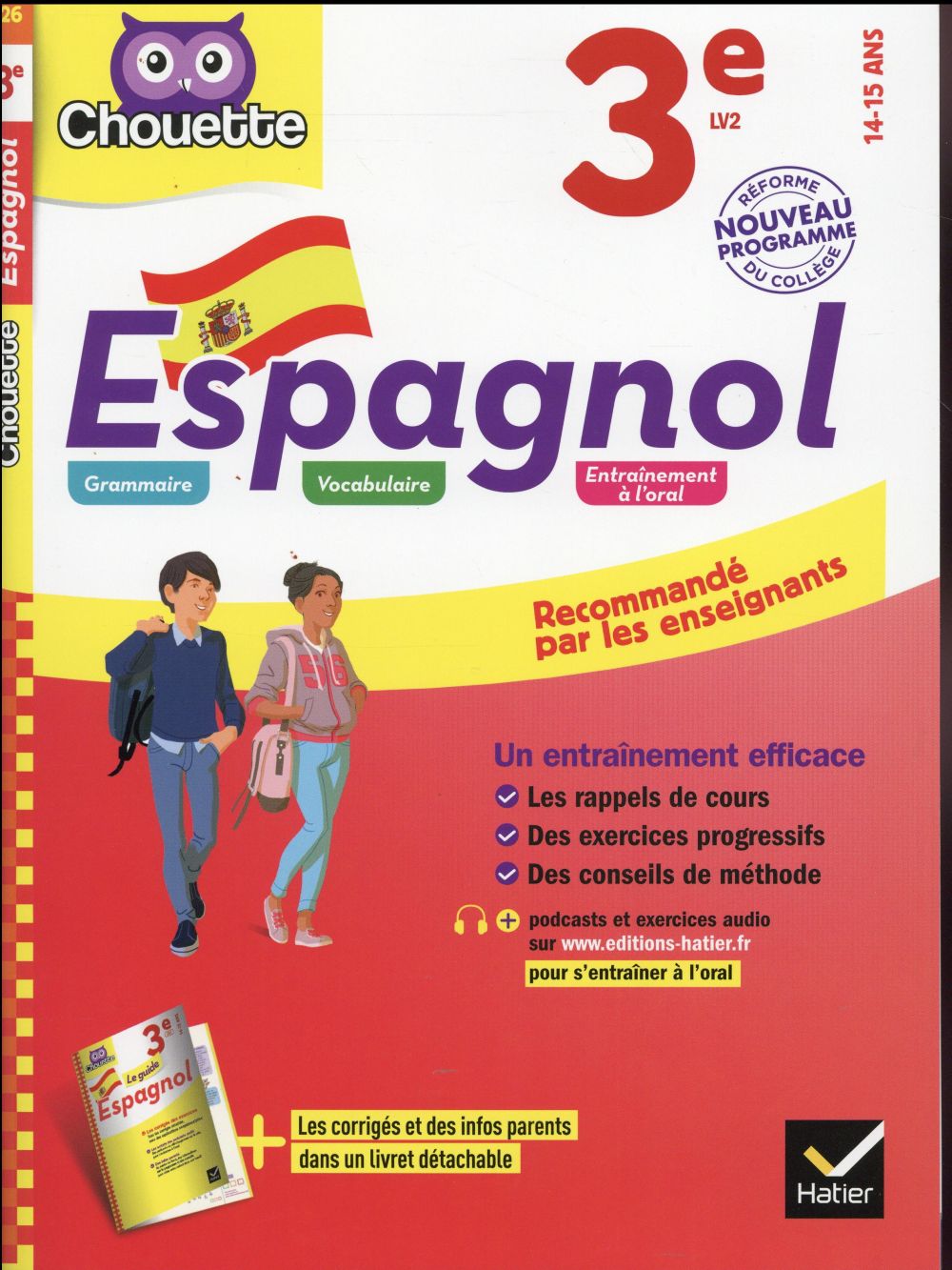 Chouette entraînement : espagnol ; 3ème LV2 (édition 2016)