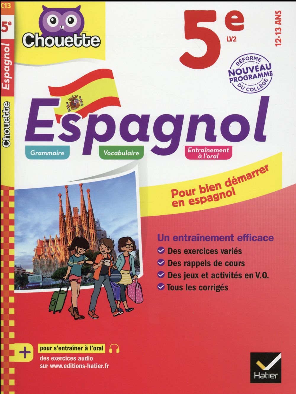 Chouette entraînement : espagnol ; 5e LV2