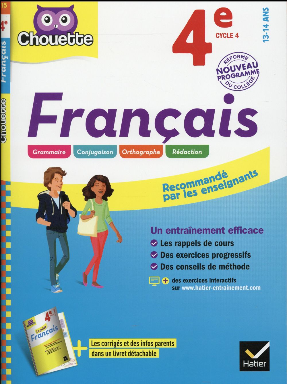 Chouette entraînement : français ; 4ème (édition 2016)