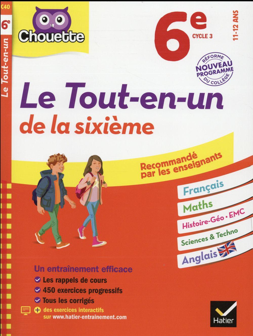 Chouette entraînement : le tout-en-un de la sixième