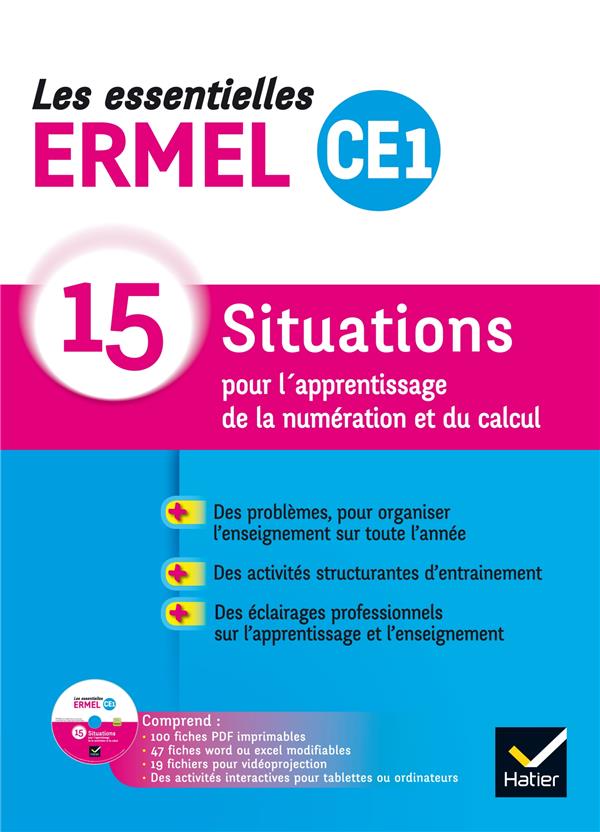 Les essentielles Ermel : maths ; CE1 (édition 2017)