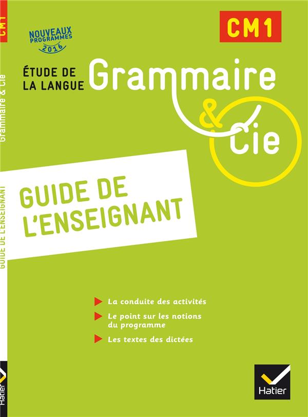 GRAMMAIRE ET CIE (édition 2016)