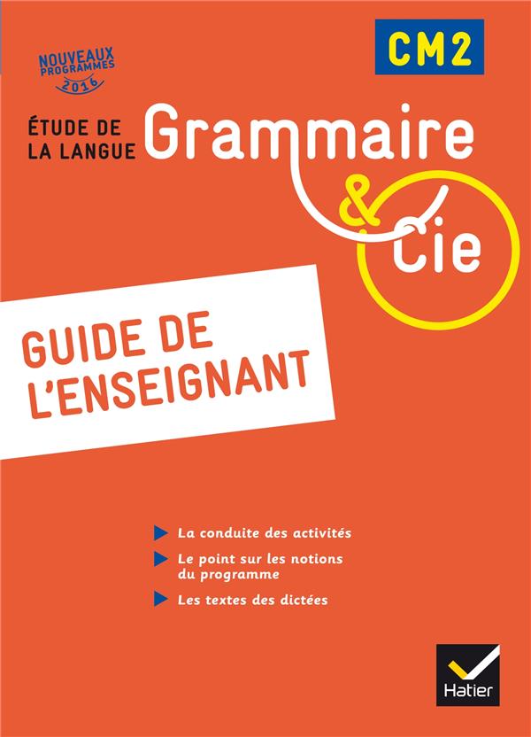 GRAMMAIRE ET CIE