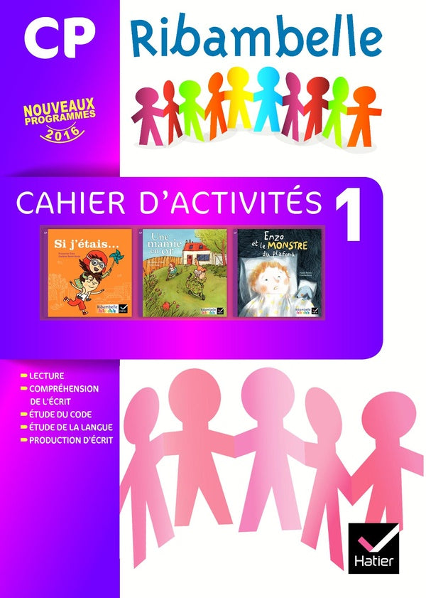 Ribambelle CP série Violette éd. 2016 - Cahier d'activités 1 PAS VENDU SEUL