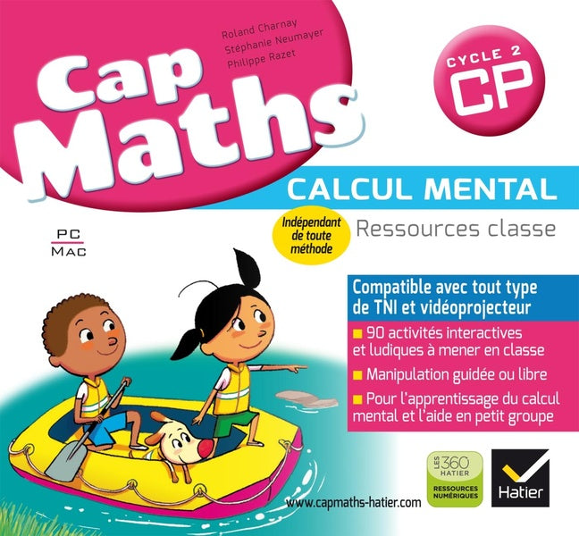 Cap Maths : CP ; activités interactives ; clé USB