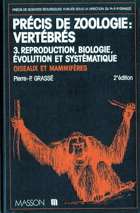 Precis de zoologie : vertebres - tome 3 - 2eme edition