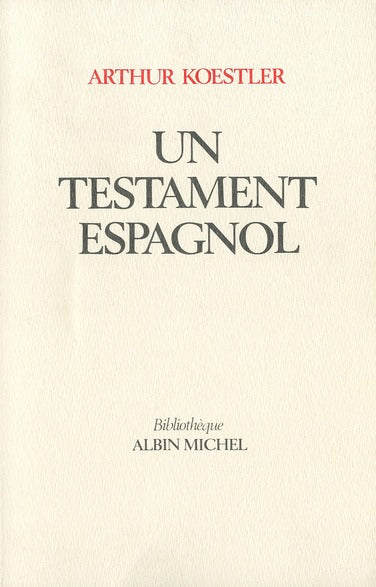 Un testament espagnol