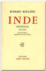 Inde ; journal 1915-1943