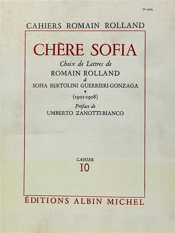 Chère Sofia Tome 1