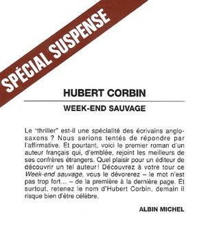 Week-end sauvage