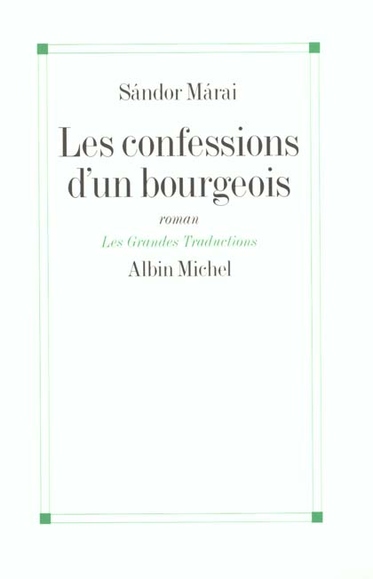 Les confessions d'un bourgeois