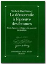 La démocratie à l'épreuve des femmes