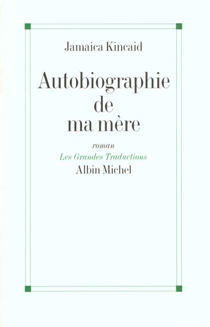 Autobiographie de ma mere