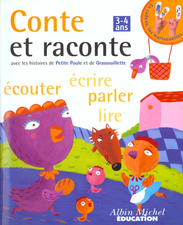 Maternelle petite section francais ; petite poule et grassouillette