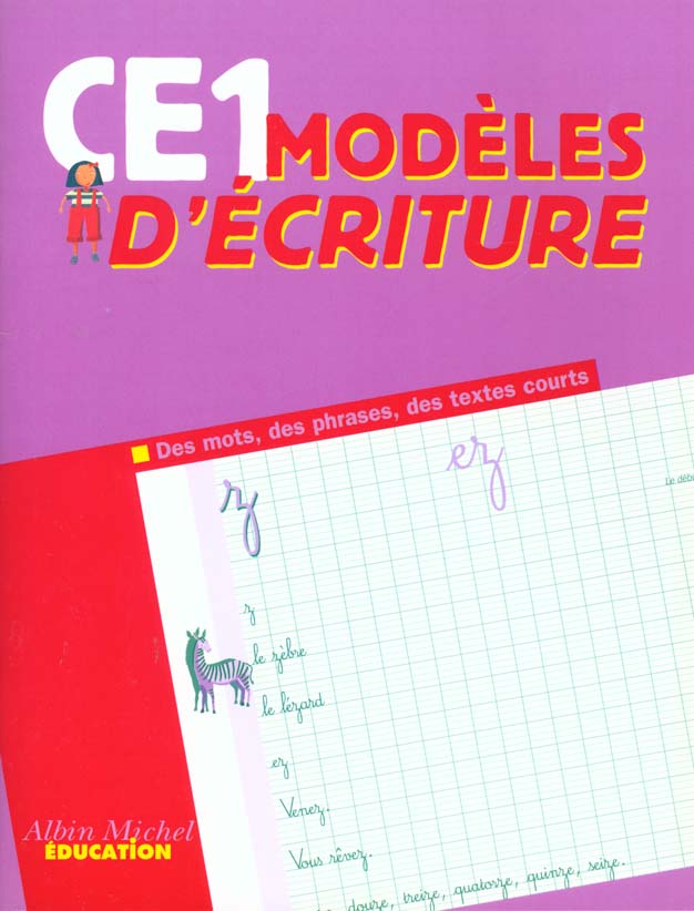 Modeles d'ecriture c.e.1