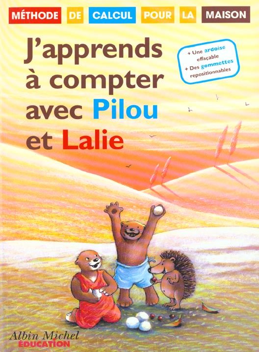 J'aprends a compter avec pilou et lalie