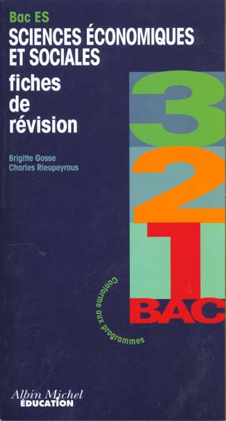 Sciences economiques et sociales bac es