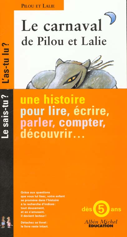 Pilou et lalie ; le carnaval de pilou et lalie