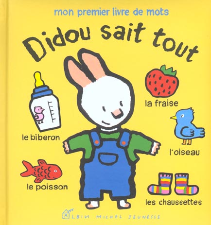 Didou sait tout - mon premier livre de mots