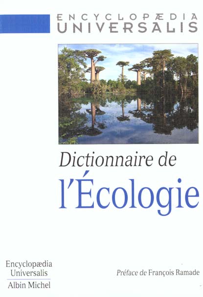 Dictionnaire de l'ecologie