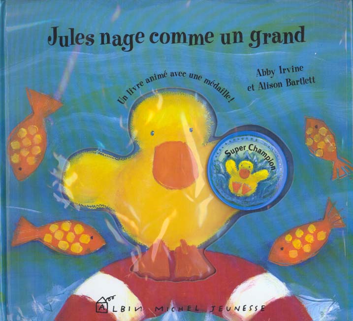Jules nage comme un grand