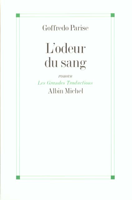 L'odeur du sang