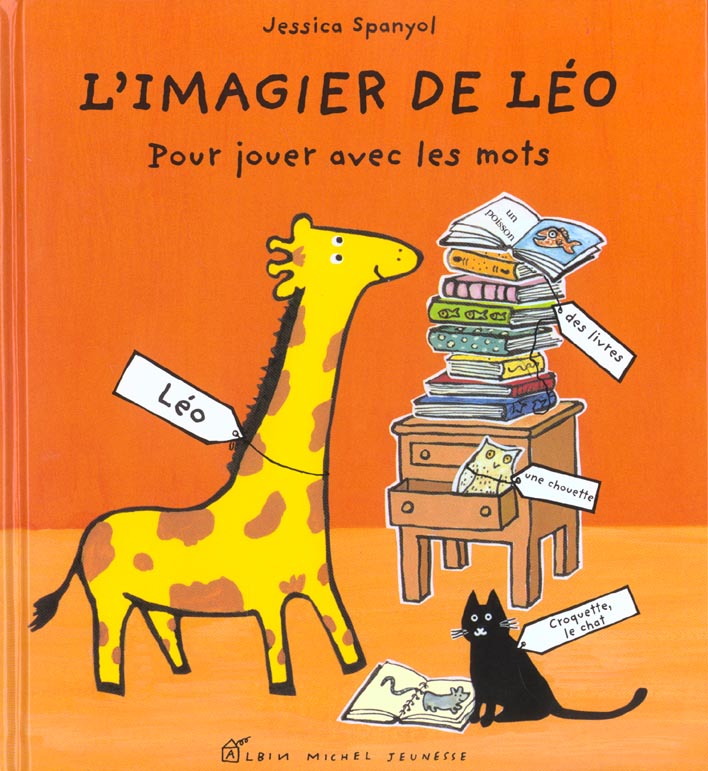 L'imagier de leo ; pour jouer avec les mots