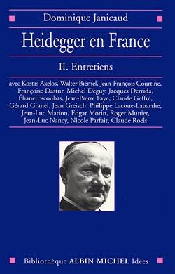 Heidegger en France - tome 2 : Entretiens
