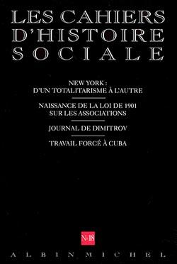Cahiers d'histoire sociale n.18