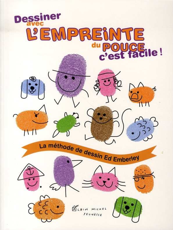 Dessiner avec l'empreinte du pouce, c'est facile !