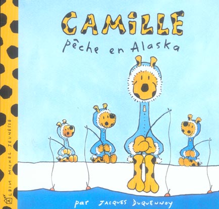 Camille pêche en Alaska