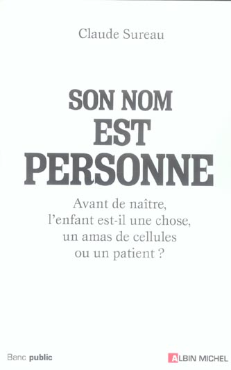 Son nom est personne