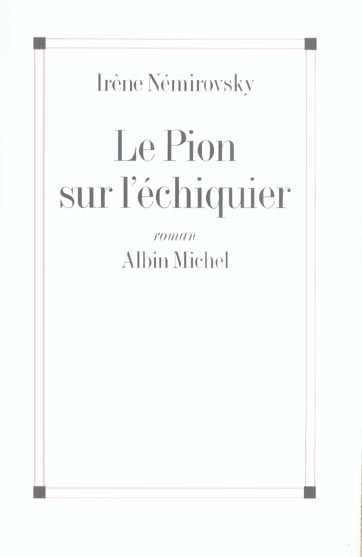 Le pion sur l'échiquier