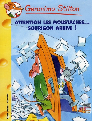 Geronimo Stilton Tome 36 : attention les moustaches... Sourigon arrive !