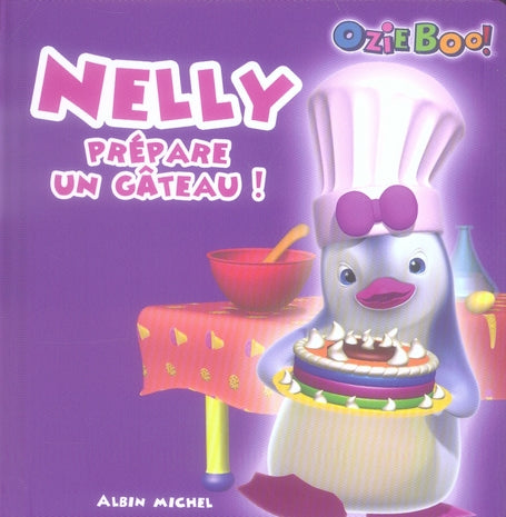 Nelly prépare un gâteau