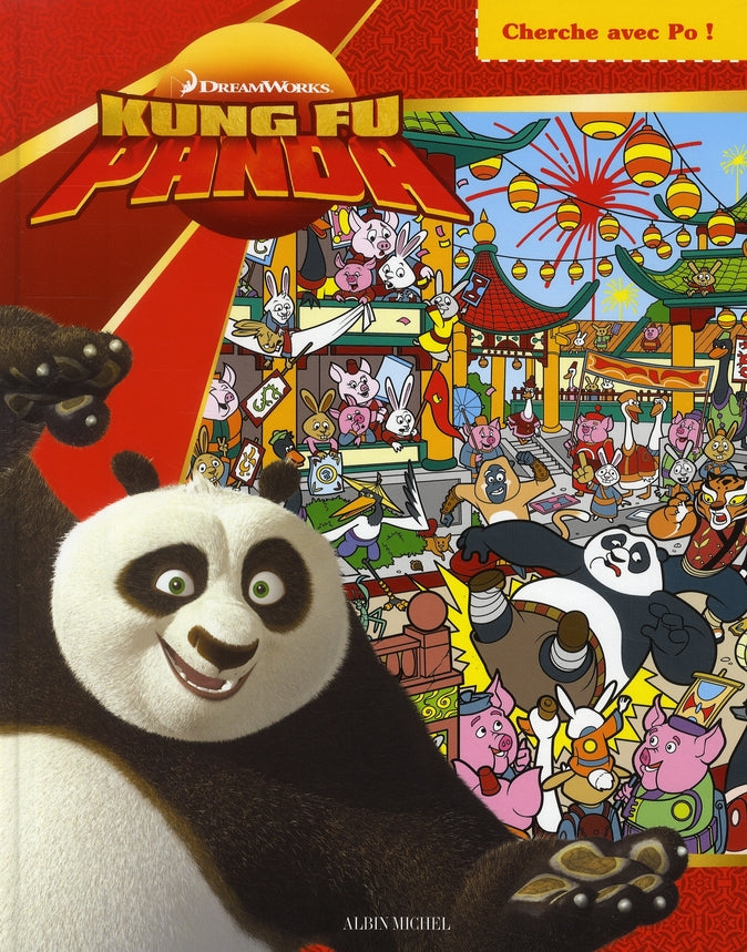 Cherche et trouve avec Po ; kung fu panda