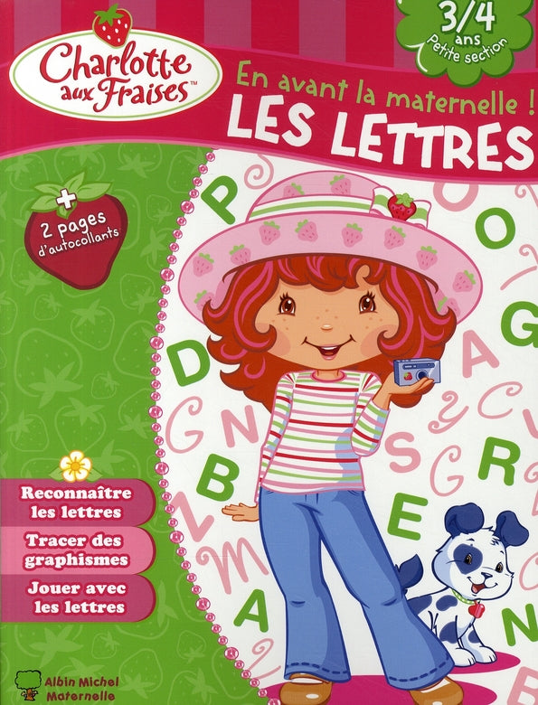 Les lettres ; 3/4 ans ; cahiers d'entraînement maternelle
