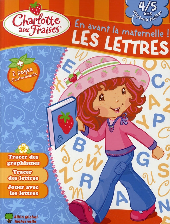 Les lettres ; 4/5 ans ; cahiers d'entraînement maternelle